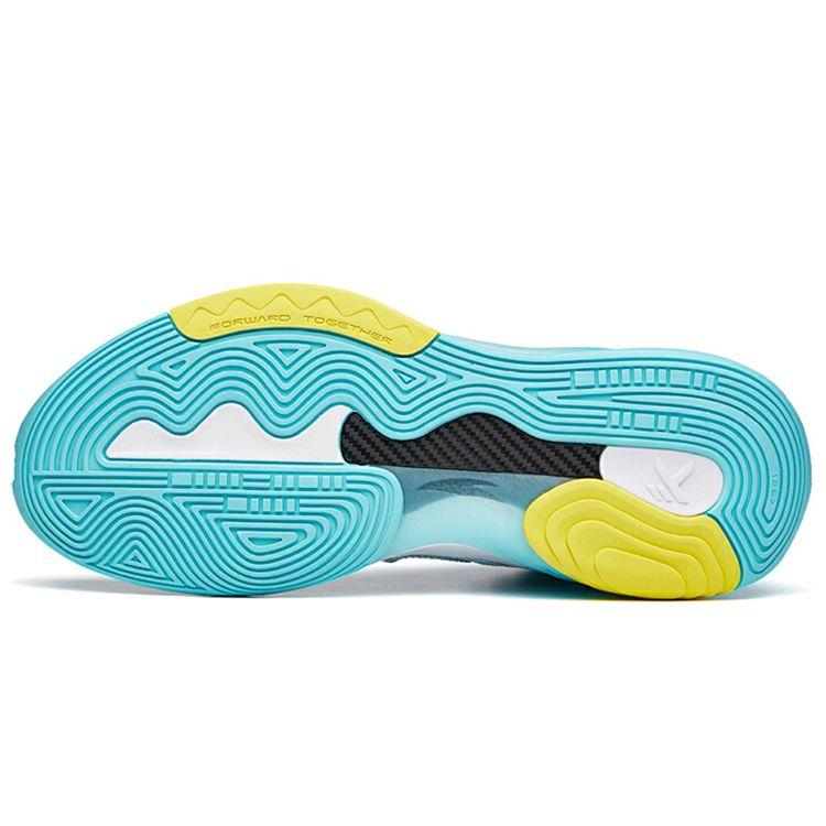 Anta KT6 Top Of G6 Thompson Shock Absorption Slip Resistant Durable High Top Basketball Shoes Men Basketball Shoes Pool-Blue 112131101-1