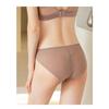 1 Pc Low Waist Sexy Lace Triangle Briefs Silky Smooth and High Elasticity Silk Home Underwear Briefs