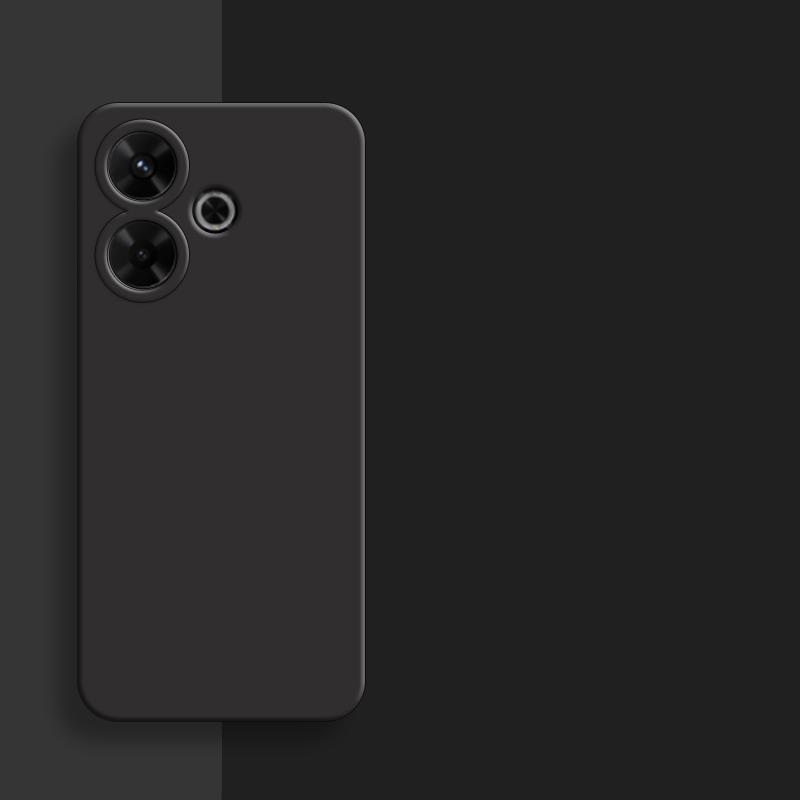 Для Xiaomi POCO M6 4G чехол для POCO M6 чехол 6,79 дюйма оригинальный жидкий силиконовый резиновый противоударный бампер чехол для POCO M6 4G