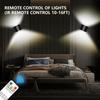 LED Sconces Wall Mounted Lamps Remote Control Rechargeable Bedroom Bedside Reading Light