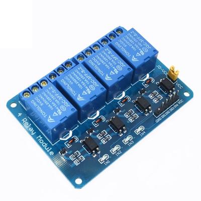 5 В 12 В 4-канальный релейный модуль щит для Arduino ARM PIC AVR DSP электронный с оптопарой релейный выход 4-позиционное реле