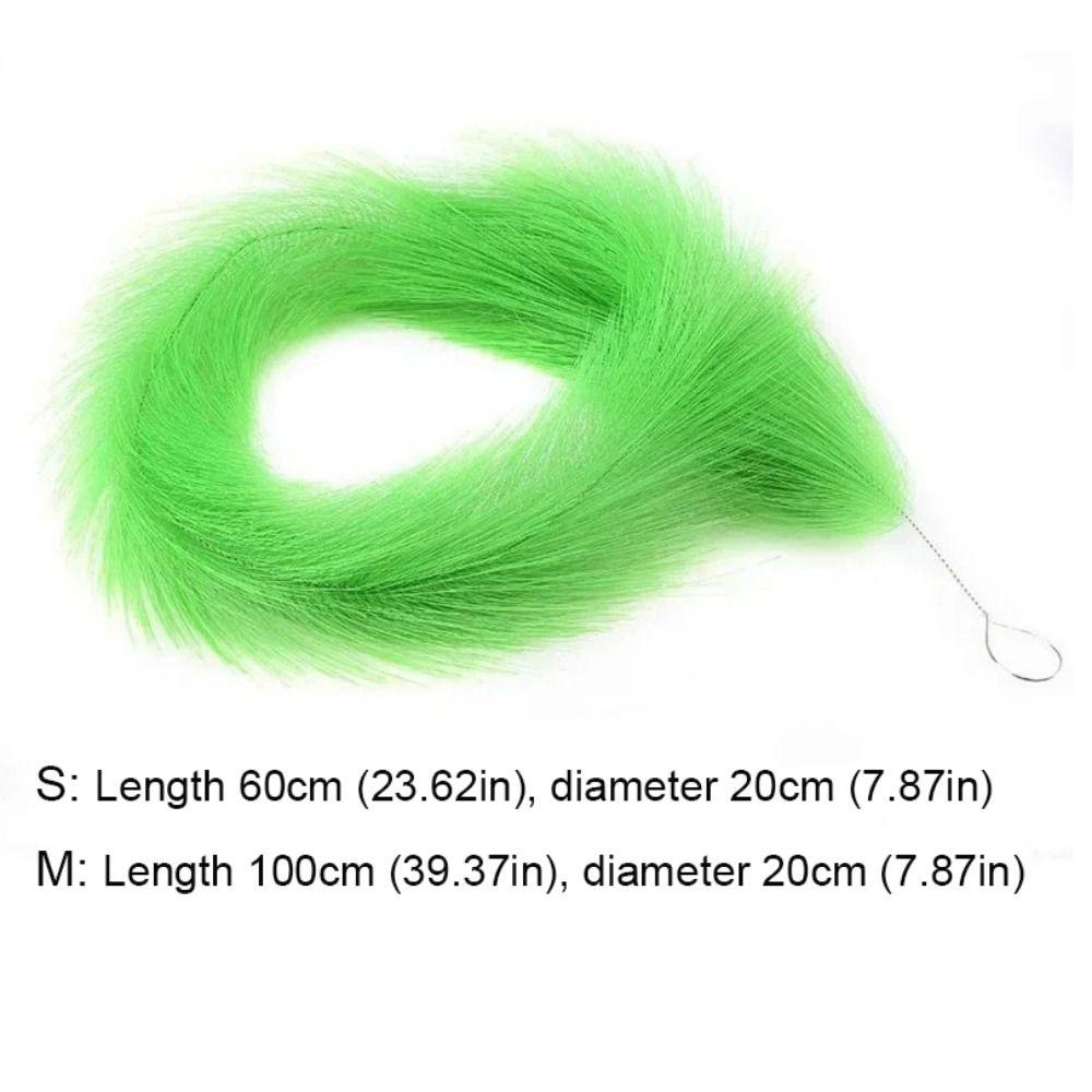 Mute Koi Fish Hatching Grass 60/100cm Fish Filter Media Brush For Fish Pond