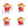 Blessing Mini God of Wealth Figurine Resin Lucky New Year Statue  Home Office Accessories