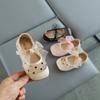 Girls' Little Leather Shoes Spring New Kids Shoe Soft Soled Anti Slip Girl Shoe Butterfly Knot Girl Single Shoe Princess Shoes