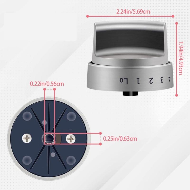 5 шт. Современная ручка для газовой плиты, замена для JGBS66REK3SS AP5989029 JGBS66REK4SS PS11729081, аксессуары для газовой плиты