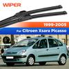 Для Citroen Xsara Picasso 1999-2005 2000 2001 2002 2003 2004 Дворники Передние щетки стеклоочистителя Лобовое стекло Окно Щетка 26"+26"
