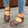 Retro Handmade Soft Leather Flat Sandals 2025 Summer New Casual Versatile Comfortable Soft Sole Women's Flat Shoes