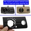 W211 Dashboard Black Beige Headlight Lamp Switch Cover Panel For Mercedes Benz E Class 320 350 550 2003 2004 2005 2006 2007 2008