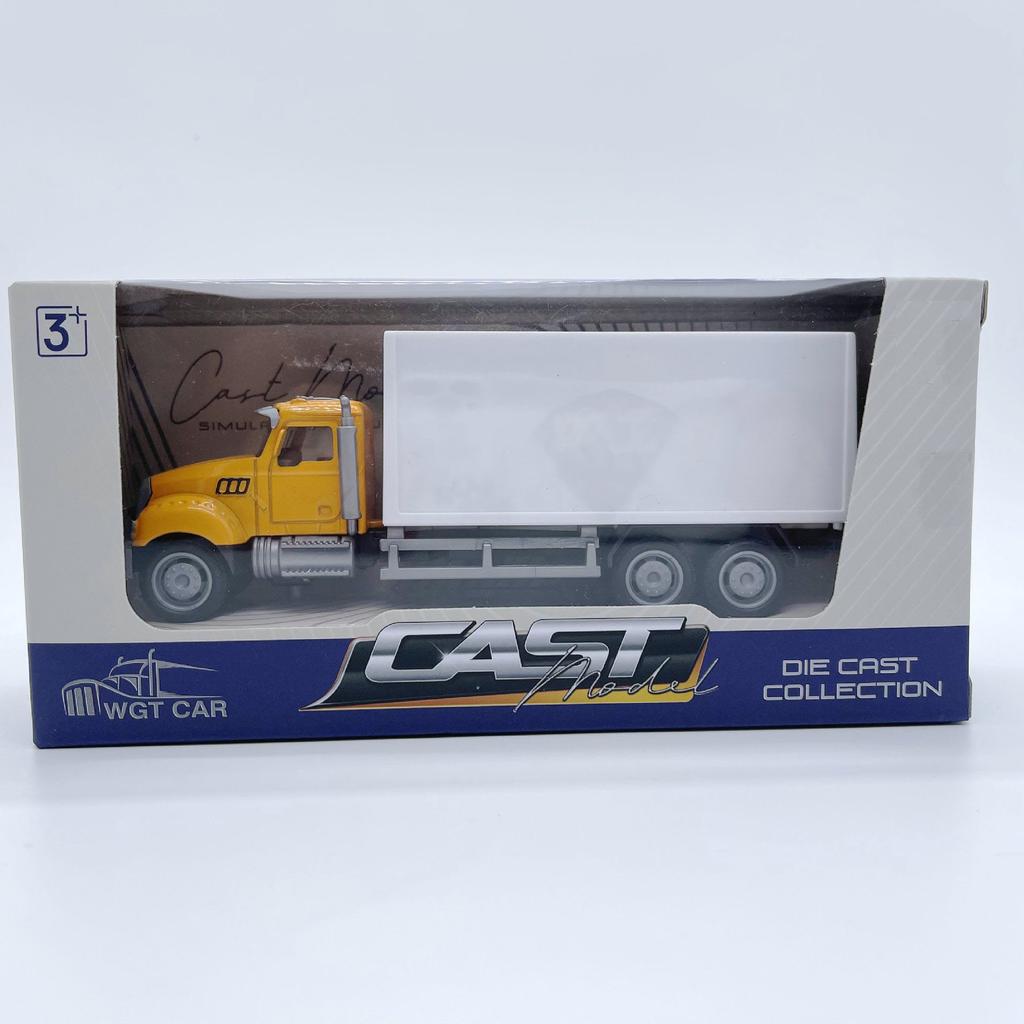 15.5 см Scale1.55 Американский грузовик Контейнеровоз Грузовик Транспорт