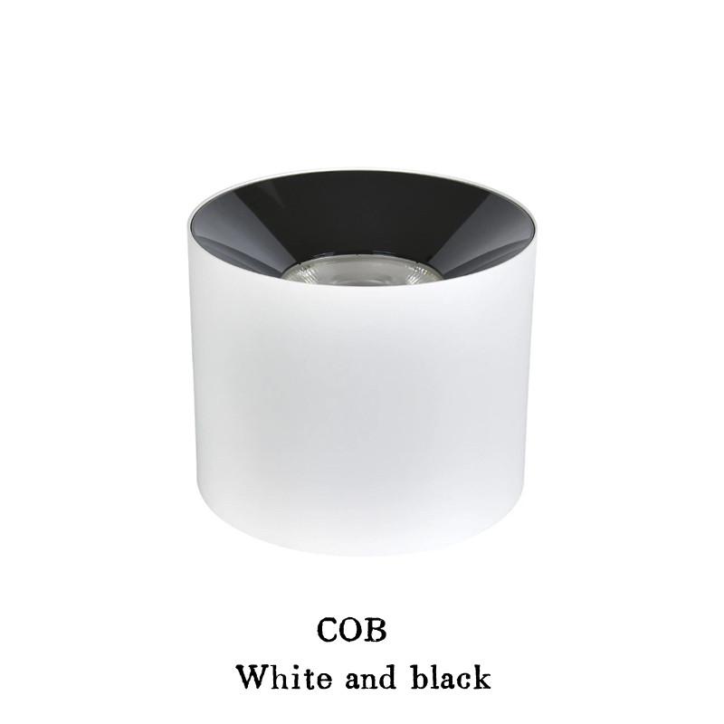 Круглый светодиодный потолочный светильник, потолочный светильник для гостиной, спальни, коридора, антибликовое освещение COB/SMD10W12W15W18W24W, бытовое освещение