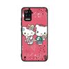 Чехол KT70 Hello Kitty для Xiaomi Poco X6 X4 M5 M6 F5 F6 C65 C55 C50 C51 C40 Redmi Note 7 8 14C A3X 13C 12C 11 10A 9C Pro черный мягкий чехол