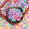 1000 шт., фруктовые свободные бусины, аксессуары для самостоятельного изготовления, пластилин, цветок, изготовление ювелирных изделий, модные серьги, брелок, оптовая продажа, ожерелье, браслет, кулон