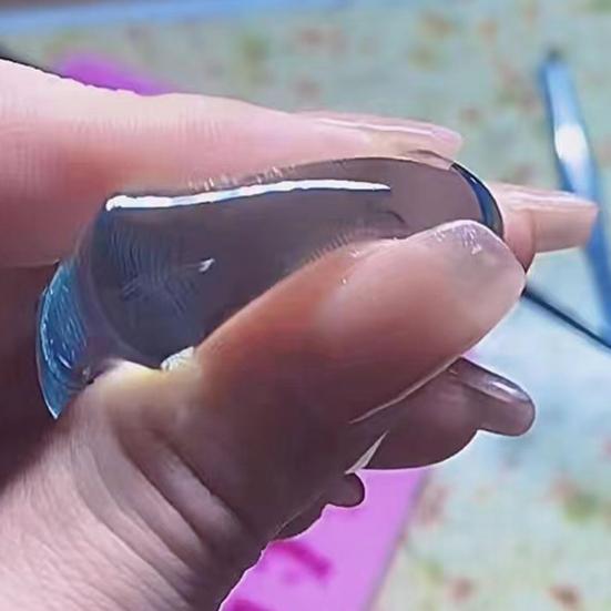 2Pcs Ice Cube Squeeze Toys Soft TPR Quick Recovery Transparent Square Cube Creative Relieve Boredom