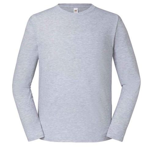 Fruit of the Loom Unisex Adult Iconic 195 Premium Long-Sleeved T-Shirt