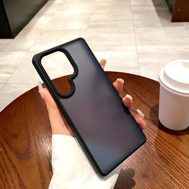 Подходит для чехла для телефона Samsung S25ultra Phantom Матовый на ощупь как кожа S25Plus Противоударный Высококлассный Защита от отпечатков пальцев Чехол S25