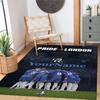 Chelsea Customized Name Floor Rug Office Rug Suitable for Kitchen Balcony Dormitory Hallway Antislip Carpet Anime Office Decor
