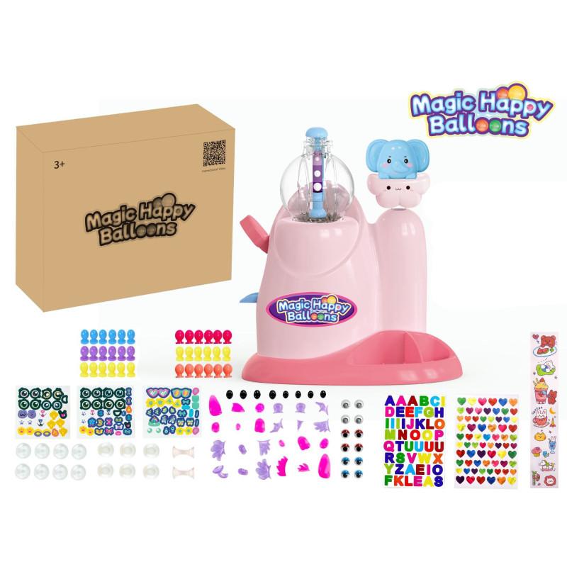 Трансграничная игрушка Bobo Sticky Play Сделай сам Прыгающий мяч с генератором пузырей для детей