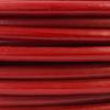 200m DRAHTSEIL in PVC 1.6/3mm ROT verzinkt Stahlseil Seil Draht Stahl