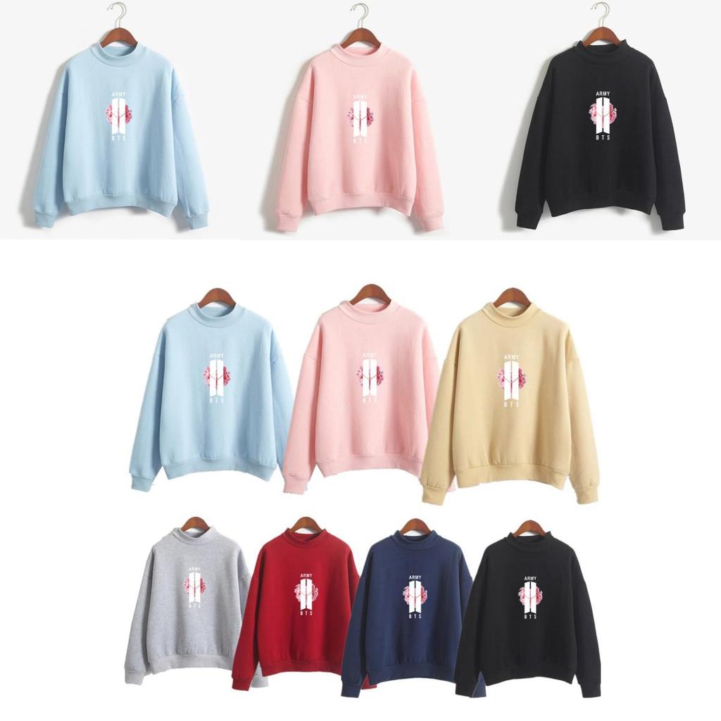 Kpop Bangtan Boys Bts Bloom Army Love Yourself Women Sweater With Comfortable Fabric And Stylish Design