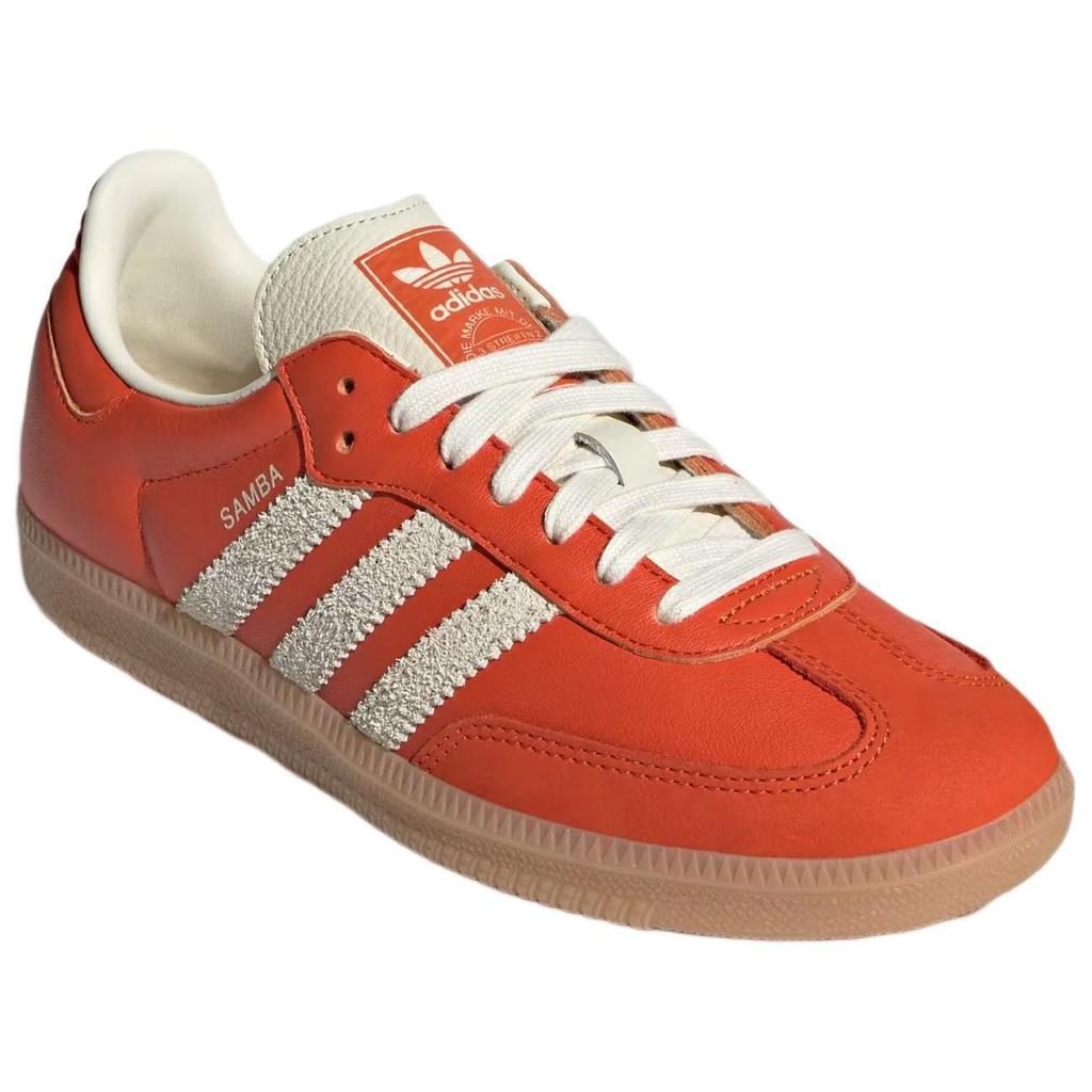Adidas Samba OG Collegiate Orange Cream женские кроссовки Cream-White Gum-3 JI2737