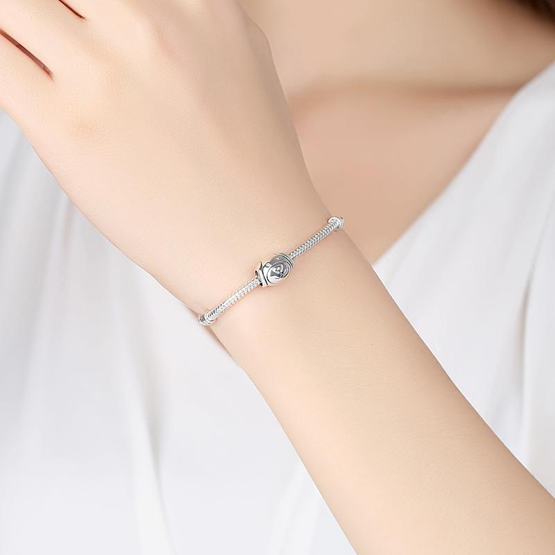 Оригинальный шарм-подвеска из стерлингового серебра 925 пробы, медь, любовь, лапа собаки, кошки, панда, светлячок, шармы-подвески, подходят для браслетов, ожерелий, женский, циркон