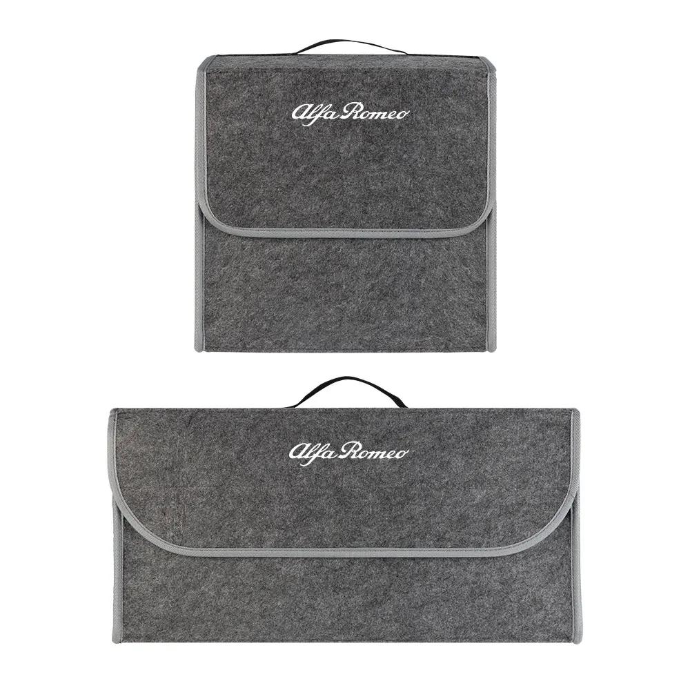Car Accessories Trunk Storage Bags Travel Organizer Box For Alfa Romeo Giulia 147 156 Giulietta 159 Stelvio Brera GT Sportiva
