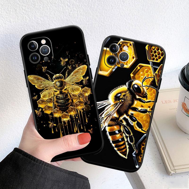 PP6 Художественные Пчелы Мультяшный Мягкий Чехол для Телефона для Samsung Galaxy S20 S21 S22 Ultra FE + Plus A21S A22 A24 A25 A26 A30 A30S A31