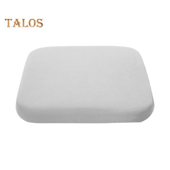 Подушка для сиденья из пеноматериала с эффектом памяти и завязками, медленный отскок, нескользящий моющийся чехол Fours Seasons, эластичный квадратный коврик для сидения в автомобиль, домашний офис