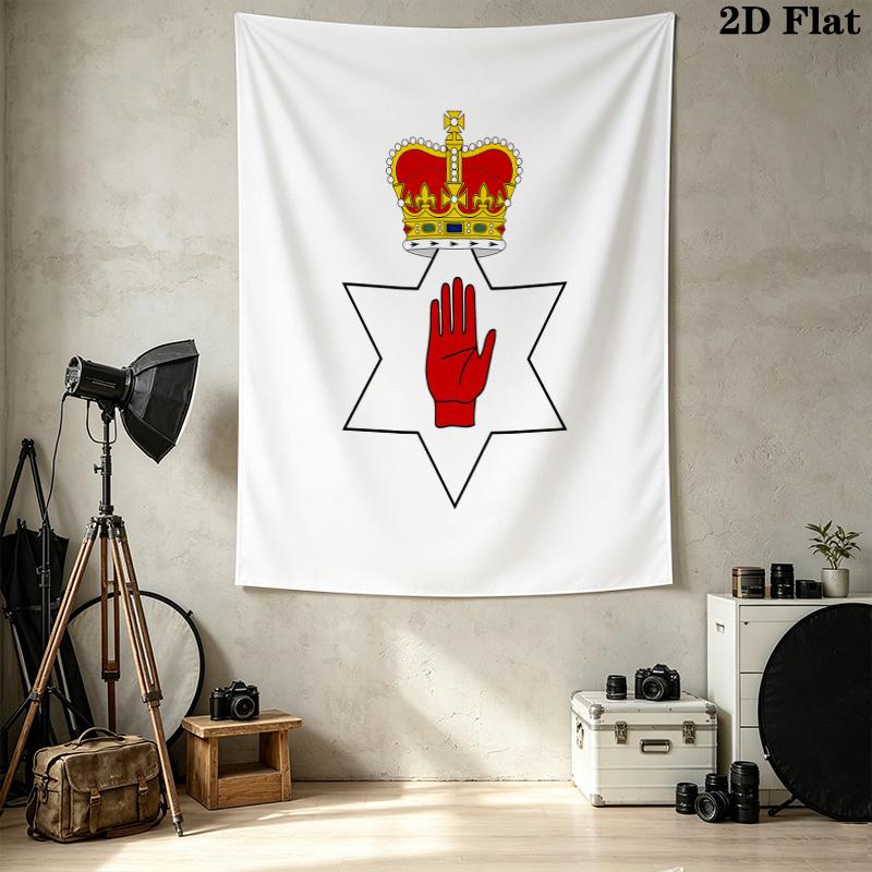 Ulster Wall Tapestry Aesthetic Wall Hanging Printed Fabric Blanket Decorative Tapestries For Bedroom Living Room Home Decor
