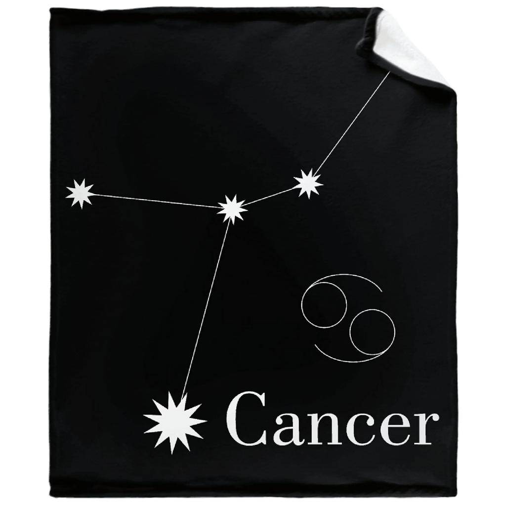 Constellation Blue Sky Throw Blanket Ultra Soft Lightweight Flannel Microfiber Constellation Lover Blanket Couch Bed Sofa Gifts