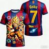 2026 Летняя Ретро Футболка Dragon Ball для Фитнеса Мужская Оверсайз 3D Печать Короткий Рукав Семейная Унисекс Детская Спортивная Футболка