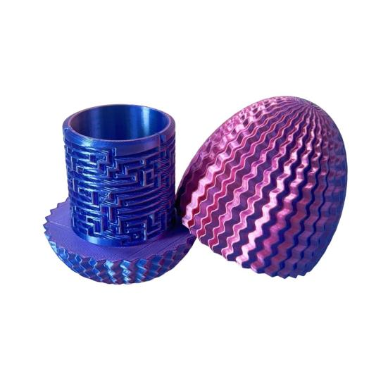 3D-печатное яйцо-лабиринт, игрушка для снятия стресса, образовательный лабиринт, ящик для хранения яиц, контейнер, игрушка-непоседа, домашний офис, пасхальное украшение