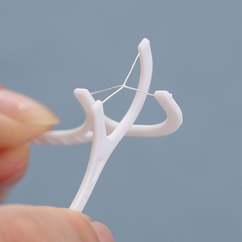 Practical Flosser Brush Teeth Cleaning Interdental Oral Hygiene Care Teeth Stick Dental Floss