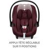 Siege auto Aton B2 i-size Cbx by Cybex - 45 a 87 cm - naissance jusqu'a 13 kg - jusqu'a 2 ans - Base one incluse - Rouge