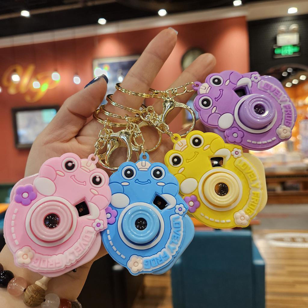 Милая мини-проекционная камера, мультяшный светящийся проекционный свет, женская сумка, брелок-подвеска