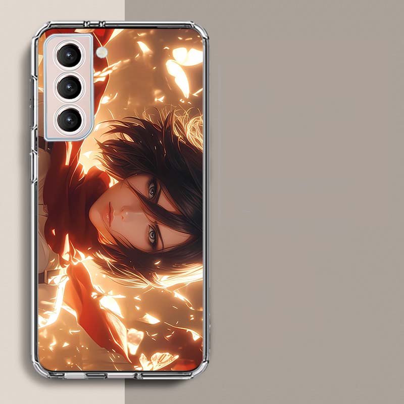Чехол для телефона MIKASA Для Samsung Galaxy S25 Edge S24 S23 FE S21 S20 S10 Plus S22 S26 Ultra Чехол Прозрачные чехлы ТПУ Capa She