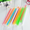50PCS Disposable Jumbo Colored Straw Pearl Milk Tea Bubble Tea Juice Drink Beverage Drinking Straw Party Supplies 19cm