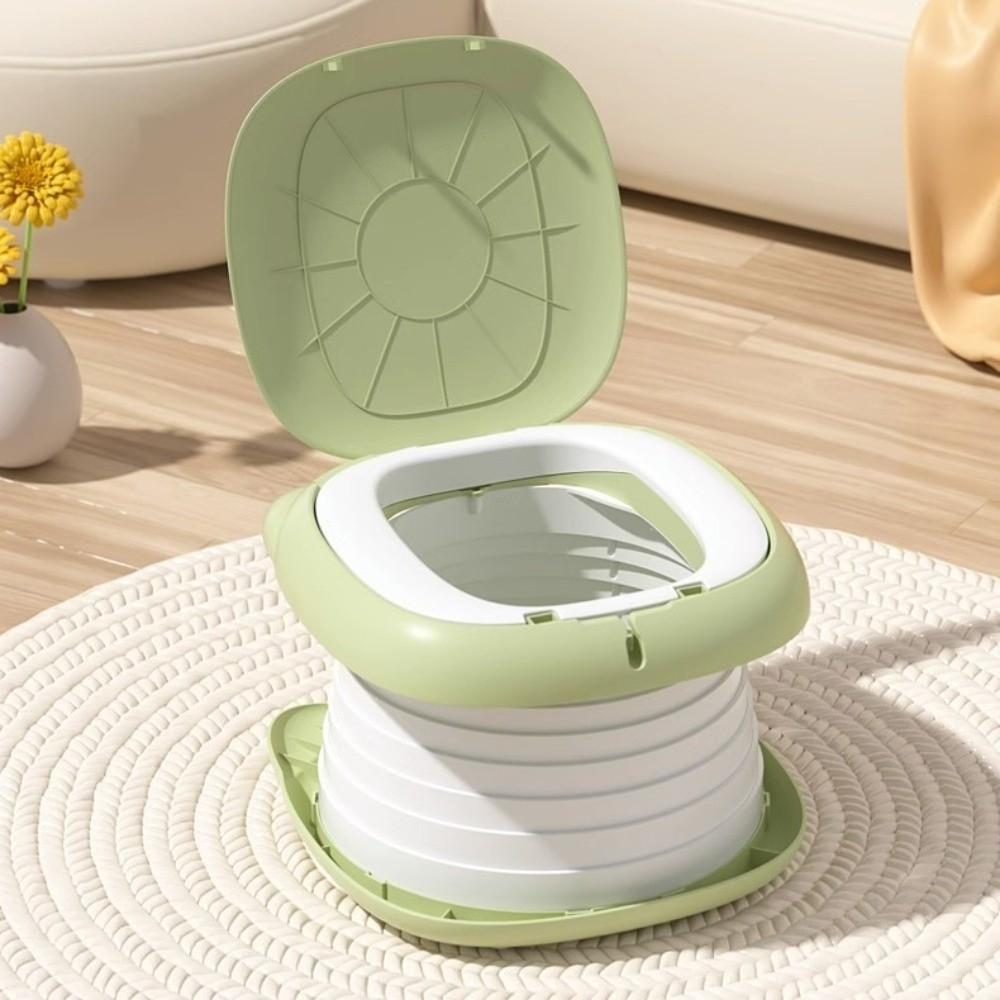 Easy Clean Children's Foldable Potty Hygienic Portable Toilet  Camping