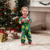 Christmas Print Cute Family Set Pajamas, Home Clothes, Family Set Long Sleeve Top Pants Set
