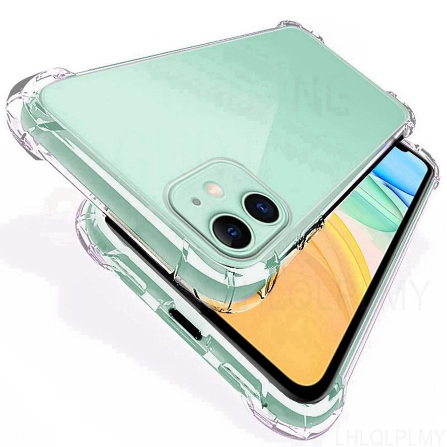 Thick Shockproof Silicone Transparent Case For Apple iPhone 16 15 14 Google Pixel 6 7 Motorola Edge 40 50 60 Moto G54 G84 G34 G85 G35 Protective Cover