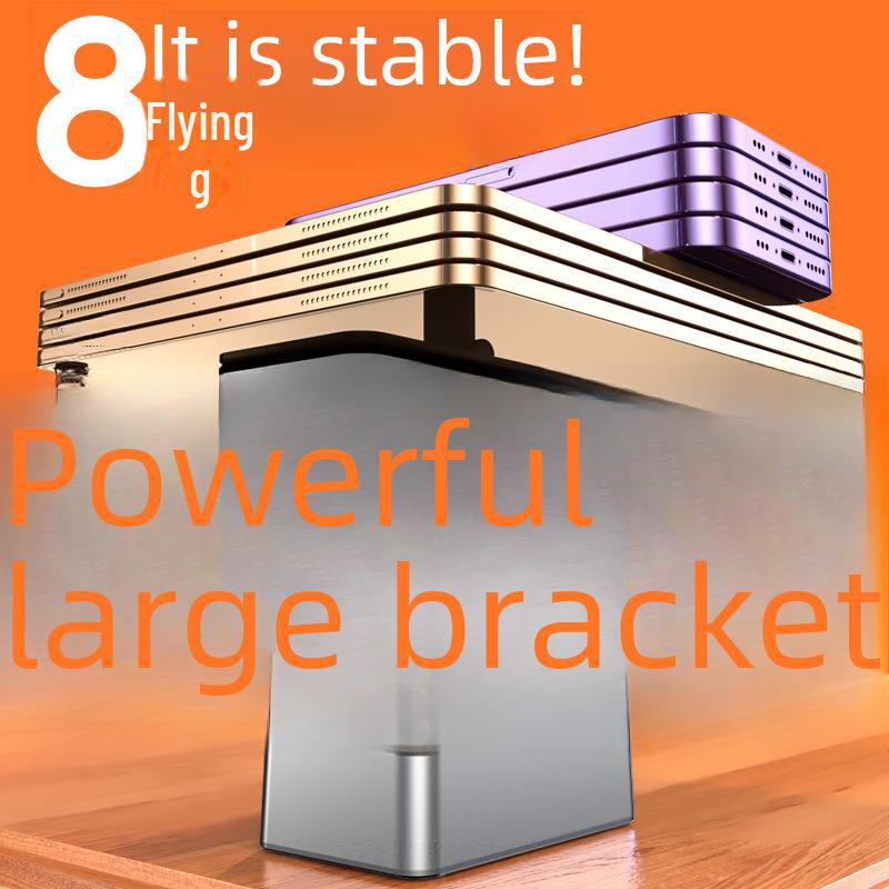 Складной держатель для мобильного телефона 3 в 1 с Bluetooth-динамиком и внешним аккумулятором