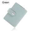 26 Card Slots Multi-function Candy Color Purse PU Leather Credit Card Holder Wallet RFID Blocking