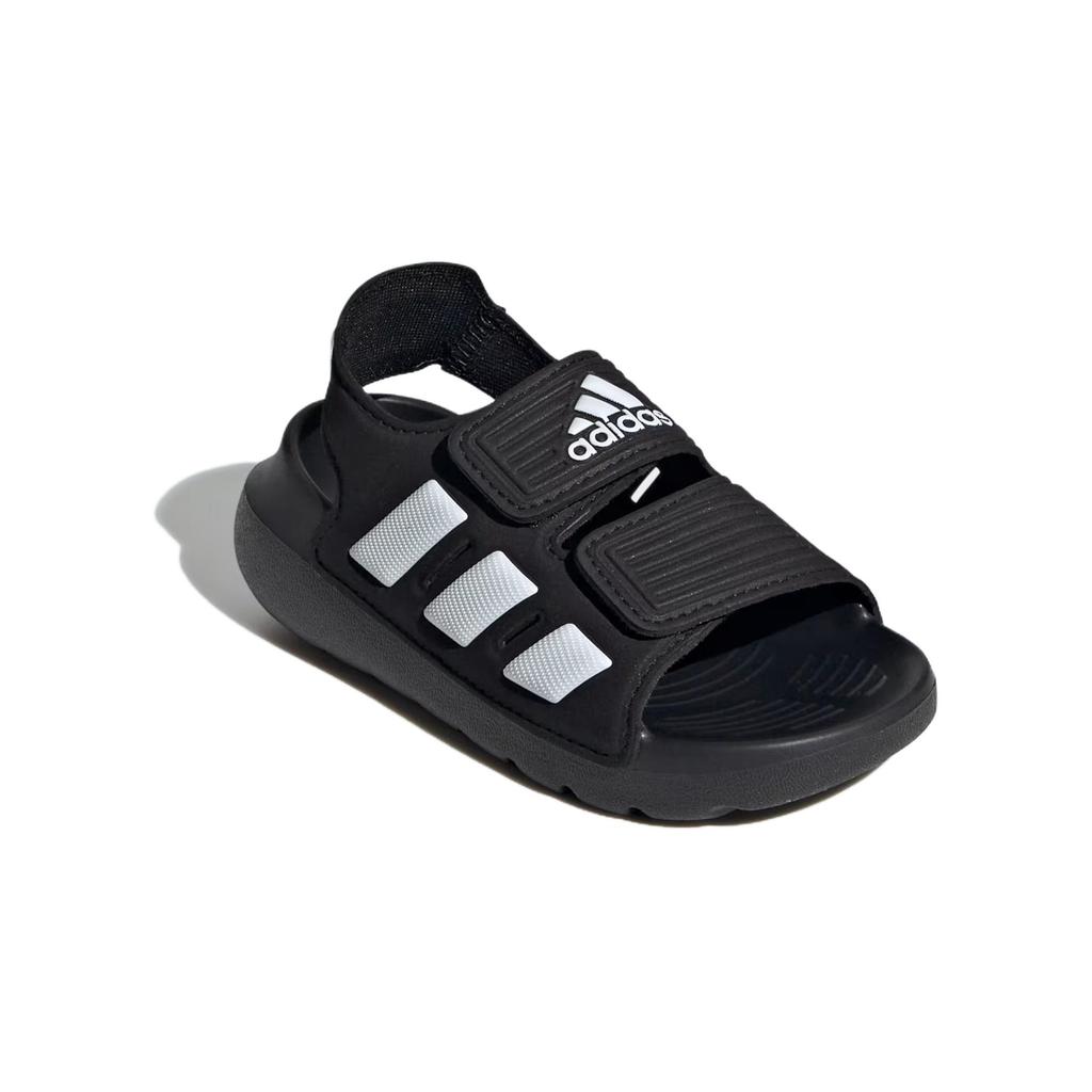 Adidas Altaswim 2.0 Comfortable Casual Durable Low-Top Walking Shoes Baby Shoes Black White ID0306