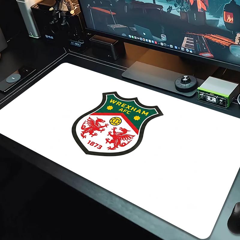 Коврик для мыши Wrexham AFC Большой игровой коврик для стола Нескользящий коврик для ноутбука и планшета XXL Игровой коврик для мини-ПК С заблокированным краем_xia