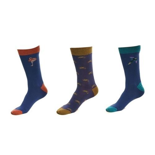 Laurence Llewelyn-Bowen Mens Animals Socks (Pack of 3)