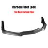 Car Front Bumper Lip Spoiler Splitter For Chevrolet Corvette C8 2 Door Z51 Stingray STG 3 2020-2024 Glossy Black Carbon Look