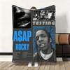 A$Aps R-Rocky A-Asap Плед-бросок Фланелевый Пушистый Мягкий Теплый Для кожи Покрывало Для дивана Кровати Офиса Дневного сна Зимний