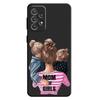 Черный матовый чехол для Xiaomi Mi 10 5G A2 Lite 11 Lite 10S 9T 10T 11T 9 SE 12 12X Note 10 Pro Woman Fashion girl Super Mom baby