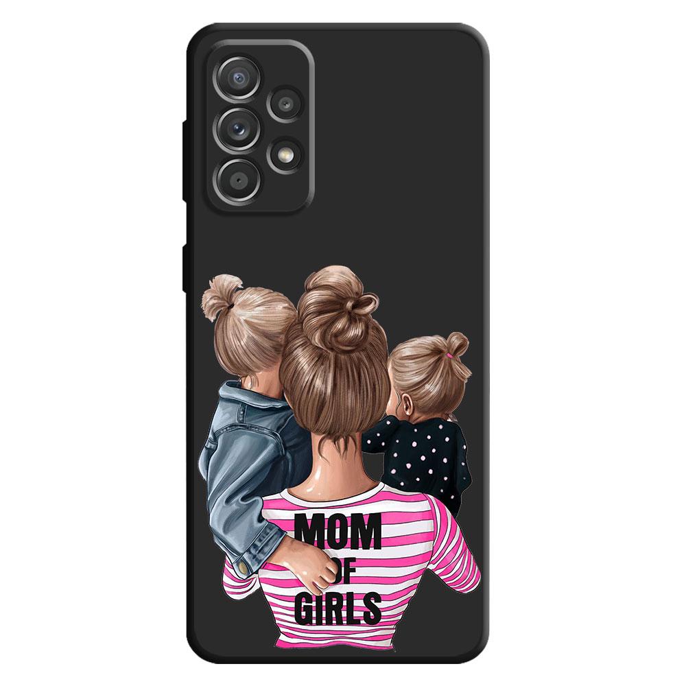 Черный матовый чехол для Xiaomi Mi 10 5G A2 Lite 11 Lite 10S 9T 10T 11T 9 SE 12 12X Note 10 Pro Woman Fashion girl Super Mom baby
