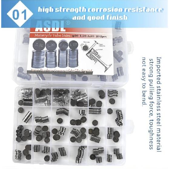 5pc 10mm Motorcycle Adjustable Valve Shim Gasket Pad For Aprilia RSV1000 RSV 1000 1998-2007 ETV1000 Capo Nord ETV 1000 2001-2007